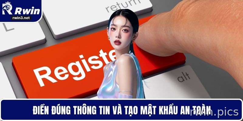 Đăng Ký RWIN - Mở Cơ Hội Nhận Giải Thưởng Hàng Tuần 3 Điền thông tin đăng ký RWIN chính xác