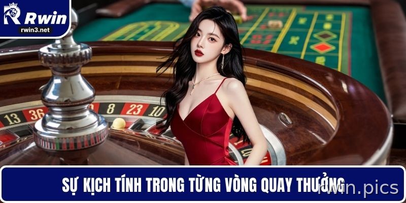Vòng quay Roulette kịch tính và hấp dẫn