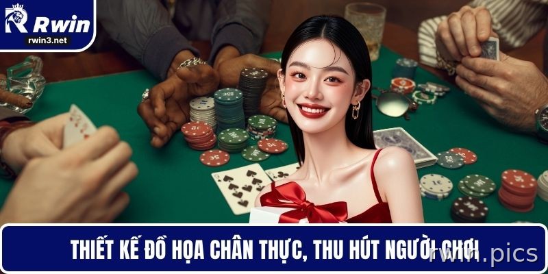 Game bài RWIN 4 Thiết kế đồ họa chân thực, thu hút hội viên