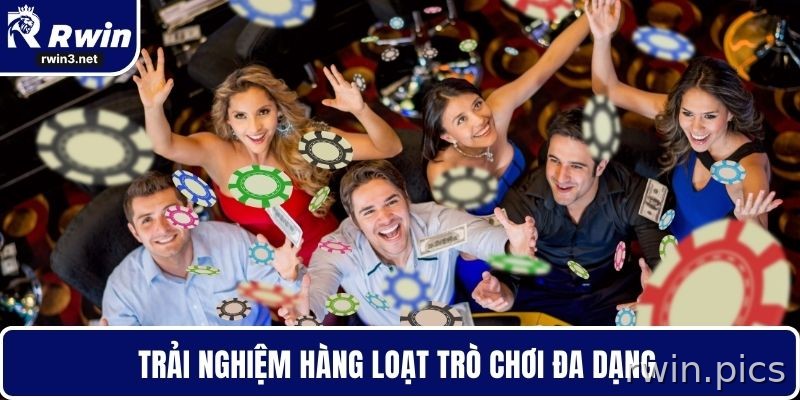 Casino Online RWIN 3 Danh mục game casino RWIN phong phú